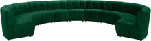 Load image into Gallery viewer, Limitless Green Velvet 11pc. Modular Sectional image
