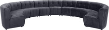 Load image into Gallery viewer, Limitless Grey Velvet 11pc. Modular Sectional image
