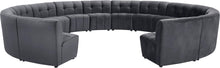 Load image into Gallery viewer, Limitless Grey Velvet 14pc. Modular Sectional image
