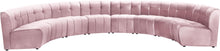 Load image into Gallery viewer, Limitless Pink Velvet 8pc. Modular Sectional image
