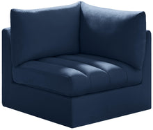Load image into Gallery viewer, Jacob Navy Velvet Corner image
