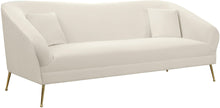 Load image into Gallery viewer, Hermosa Cream Velvet Sofa image
