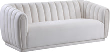 Load image into Gallery viewer, Dixie Cream Velvet Sofa image
