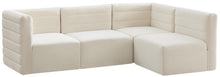 Load image into Gallery viewer, Quincy Cream Velvet Modular Sectional image
