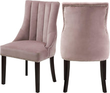 Load image into Gallery viewer, Oxford Pink Velvet Dining Chair image
