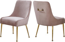 Load image into Gallery viewer, Owen Pink Velvet Dining Chair image
