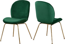 Load image into Gallery viewer, Paris Green Velvet Dining Chair image

