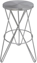 Load image into Gallery viewer, Mercury Silver Bar Stool image
