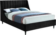 Load image into Gallery viewer, Eva Black Velvet King Bed image
