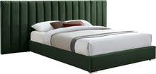 Load image into Gallery viewer, Pablo Green Velvet Queen Bed image
