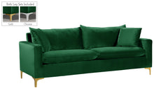Load image into Gallery viewer, Naomi Green Velvet Sofa image
