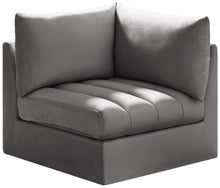 Load image into Gallery viewer, Jacob Grey Velvet Corner image

