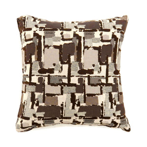 Concrit Brown 18" X 18" Pillow, Brown (2/CTN)