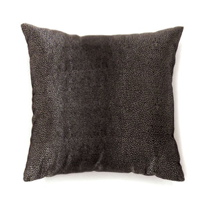 Shale Black 22" X 22" Pillow, Black (2/CTN)