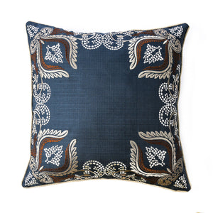 Dina Navy 20" X 20" Pillow, Navy (2/CTN)