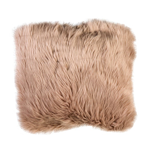 Wendy Blush 20" X 20" Pillow, Fur Blush (2/CTN)