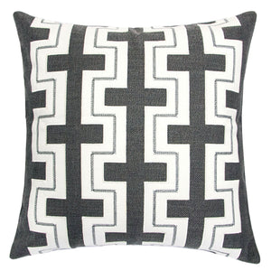 Kari Gray 20" X 20" Pillow, Gray