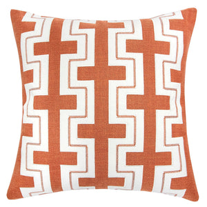 Kari Orange 20" X 20" Pillow, Spice