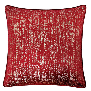 Belle Red 20" X 20" Pillow, Red