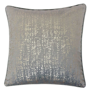 Belle Silver 20" X 20" Pillow, Silver