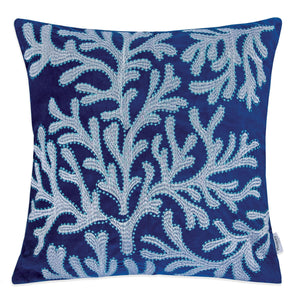 Dolly Blue 20" X 20" Pillow, Blue