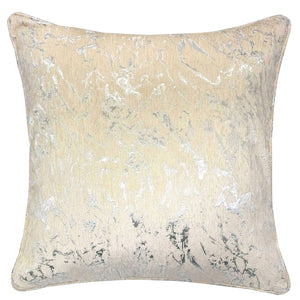 Bria Light Beige 20" X 20" Pillow, Ecru