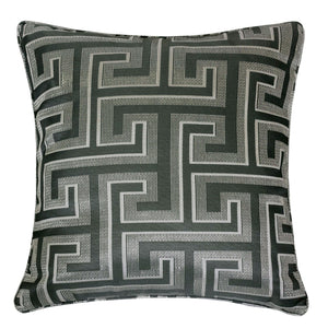 Macie Silver 20" X 20" Pillow, Silver