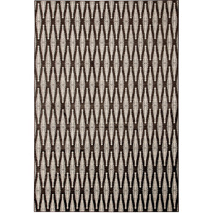 Mortsel Brown/Gray 5'3" X 7'6" Area Rug