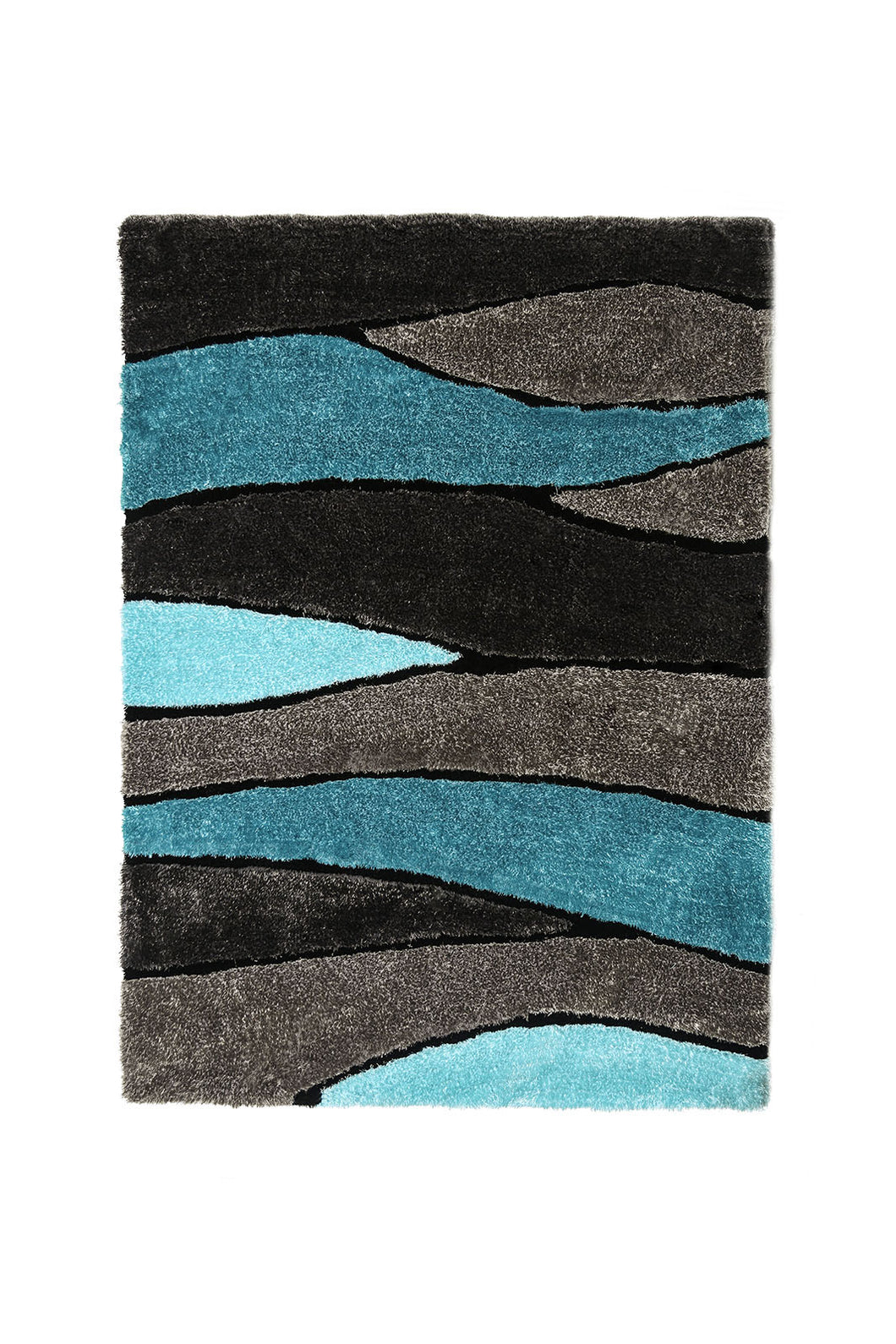 Winnipeg Gray/Blue 5' X 8' Area Rug