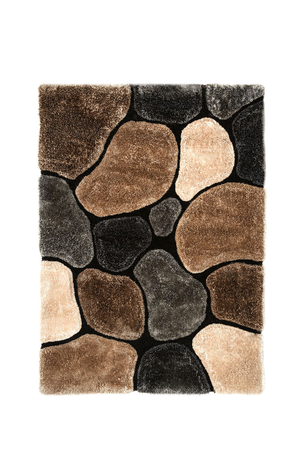 Frederiction Gray/Beige 5' X 8' Area Rug