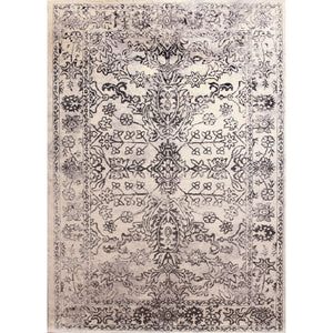 Niksar Ivory/Gray 5' 4" X 7' 5" Area Rug