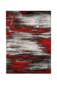 Sivas Gray/Red 8' X 10' Area Rug