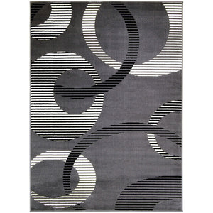 Blitar Dark Gray 5' X 7' Area Rug