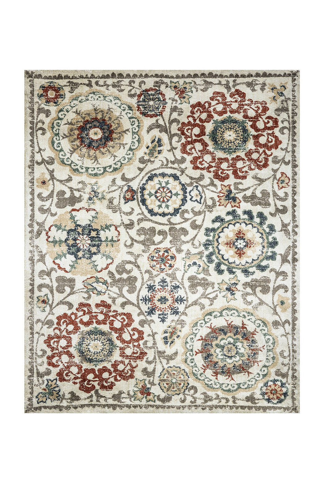 Sartell Beige 5' X 8' Area Rug