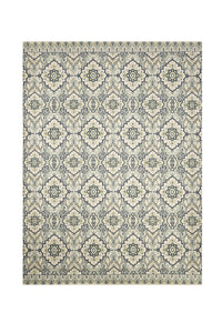 Acanthus Beige/Blue 8' X 10' Area Rug