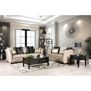 Hampden Beige Sofa + Love Seat