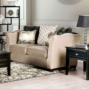 Hampden Beige Love Seat