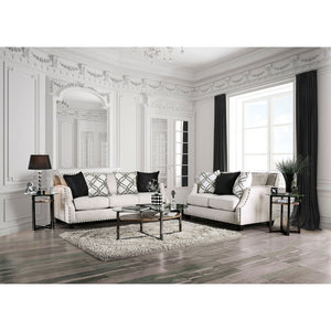 Phoibe Ivory Sofa + Love Seat