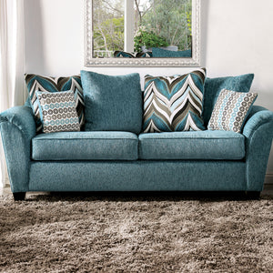 River Turquoise Sofa