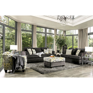 Xochitl Dark Gray Sofa + Love Seat