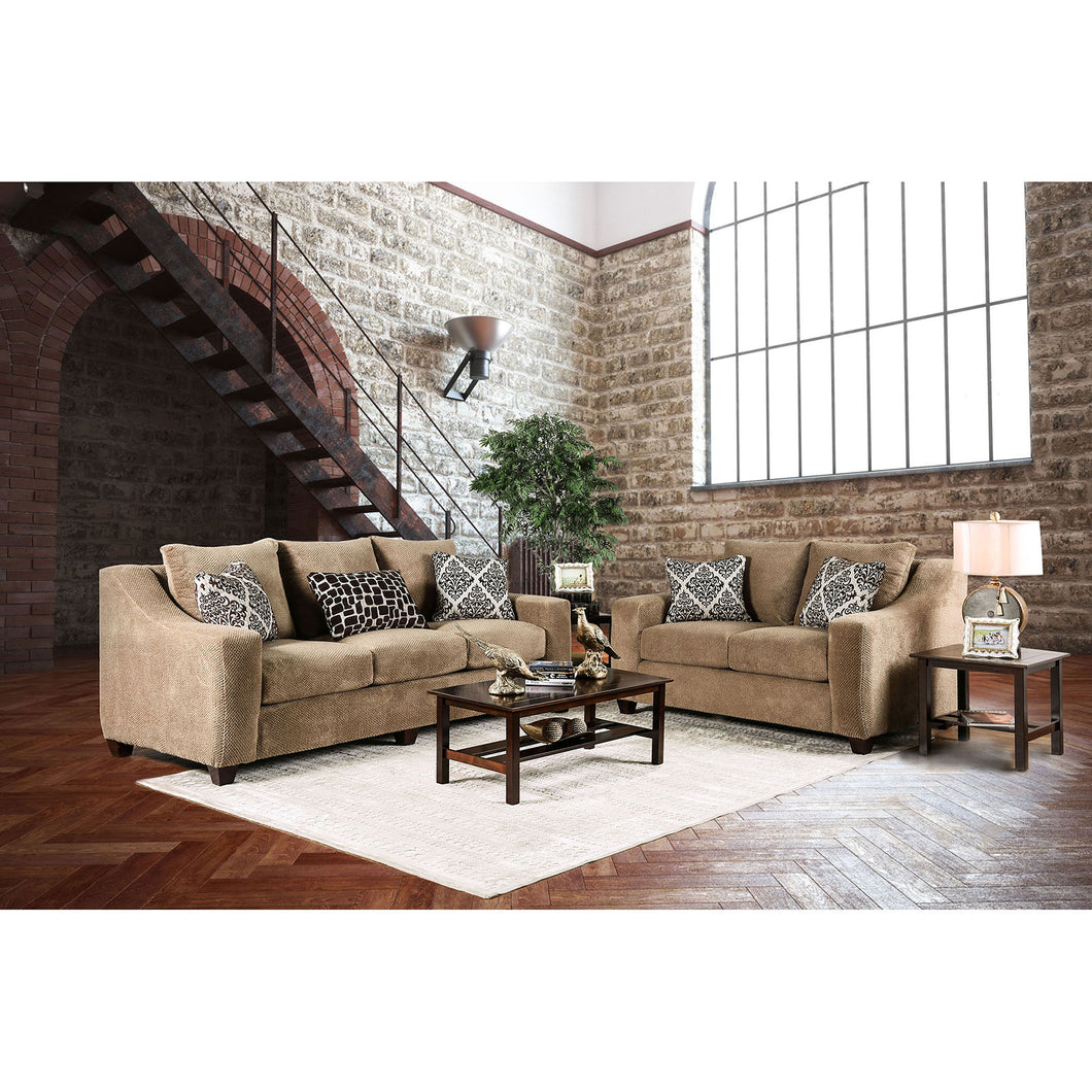 Sullivan Mocha Sofa + Love Seat