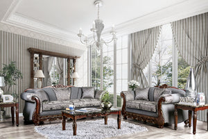 Newdale Gray Sofa + Love Seat