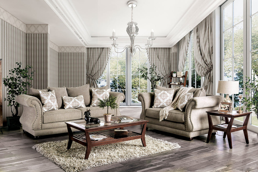 Nelson Gray Sofa + Love Seat