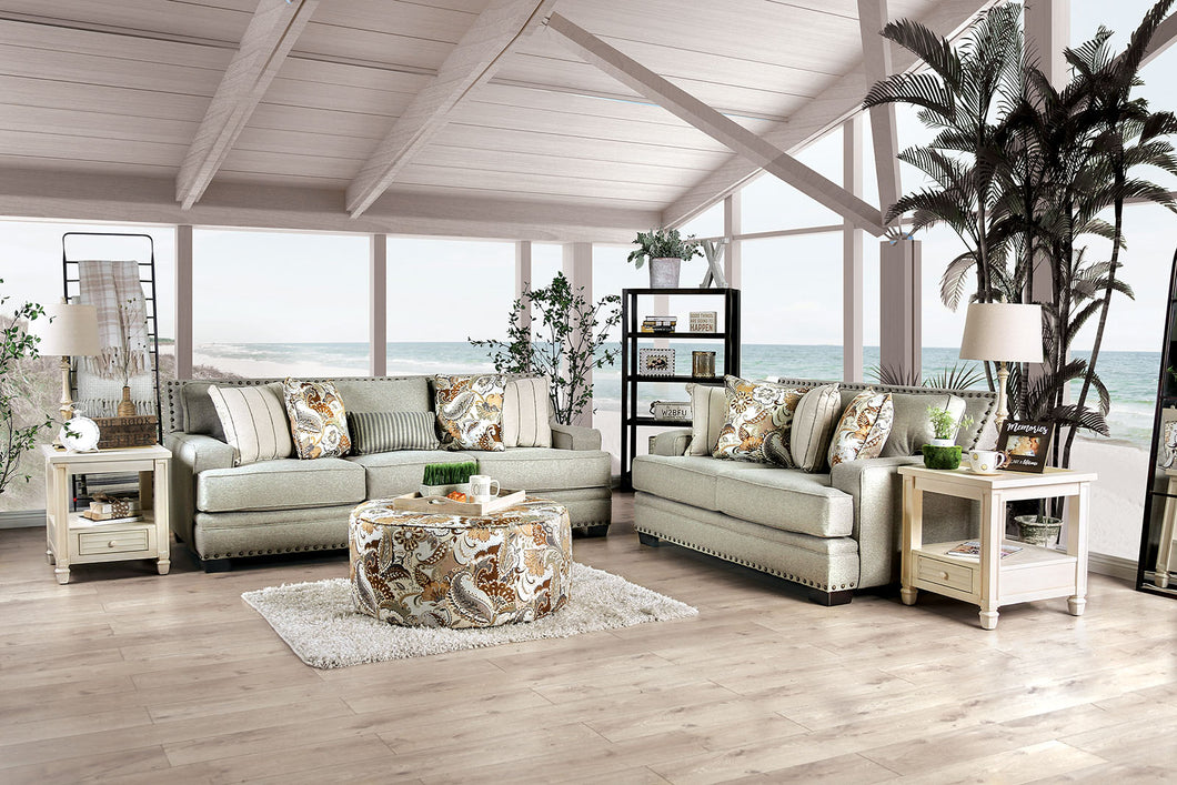 Begley Mocha Sofa + Love Seat